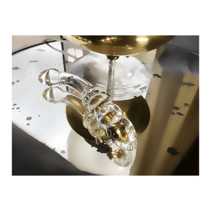 The Lust Lab: Frosted Fusion Pleasure Set™ Glass Anal Plug & Dildo