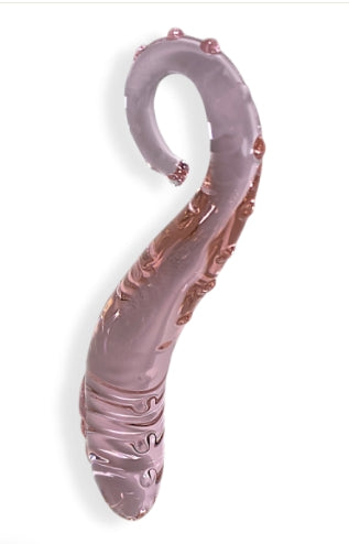 The Lust Lab: The Crystal Muse Glass Anal Plug and Dildo