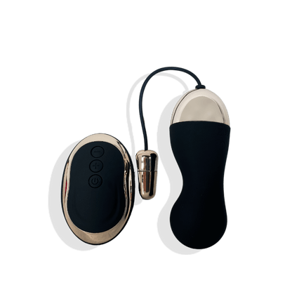 The Lust Lab: Midnight Pulse Remote Controlled Bullet Egg Vibrator & Ben Wa Balls